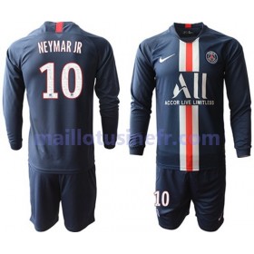 Maillot de Foot Paris Saint-Germain NEYMAR JR 10 Domicile 2019-20 Manches Longues - Enfant